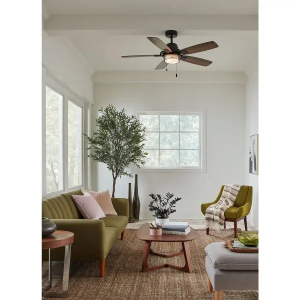 Freestone 52" Five-Blade Ceiling Fan with LED Light Kit - Image 5