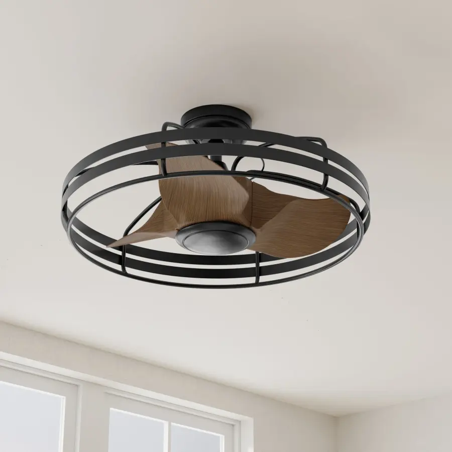 Compact Transitional Fan Perfect for Smaller Spaces - Image 1