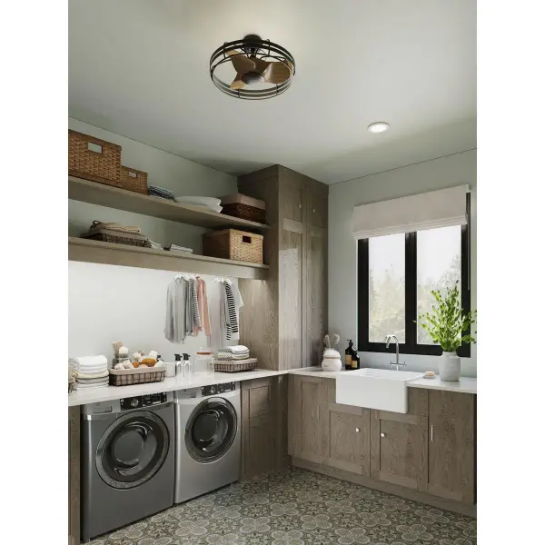 Compact Transitional Fan Perfect for Smaller Spaces - Image 9