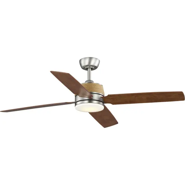 Shaffer II 56" Four-Blade Ceiling Fan with Integrated LED Light - Image 4