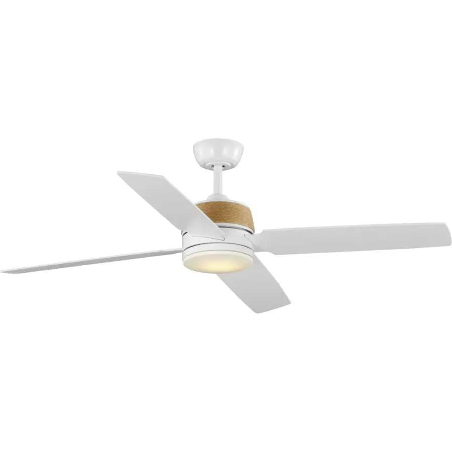 Shaffer II 56" Four-Blade Ceiling Fan with Integrated LED Light - Image 5