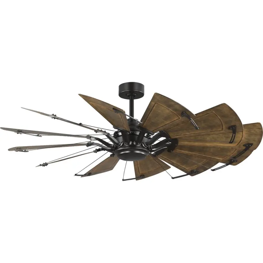 Springer II 60-Inch Twelve-Blade Windmill Ceiling Fan - Image 3
