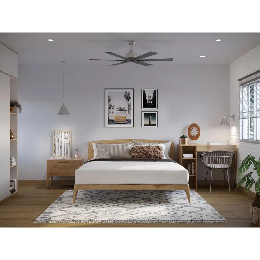 Brazas 56" Six-Blade Ceiling Fan - Image 3