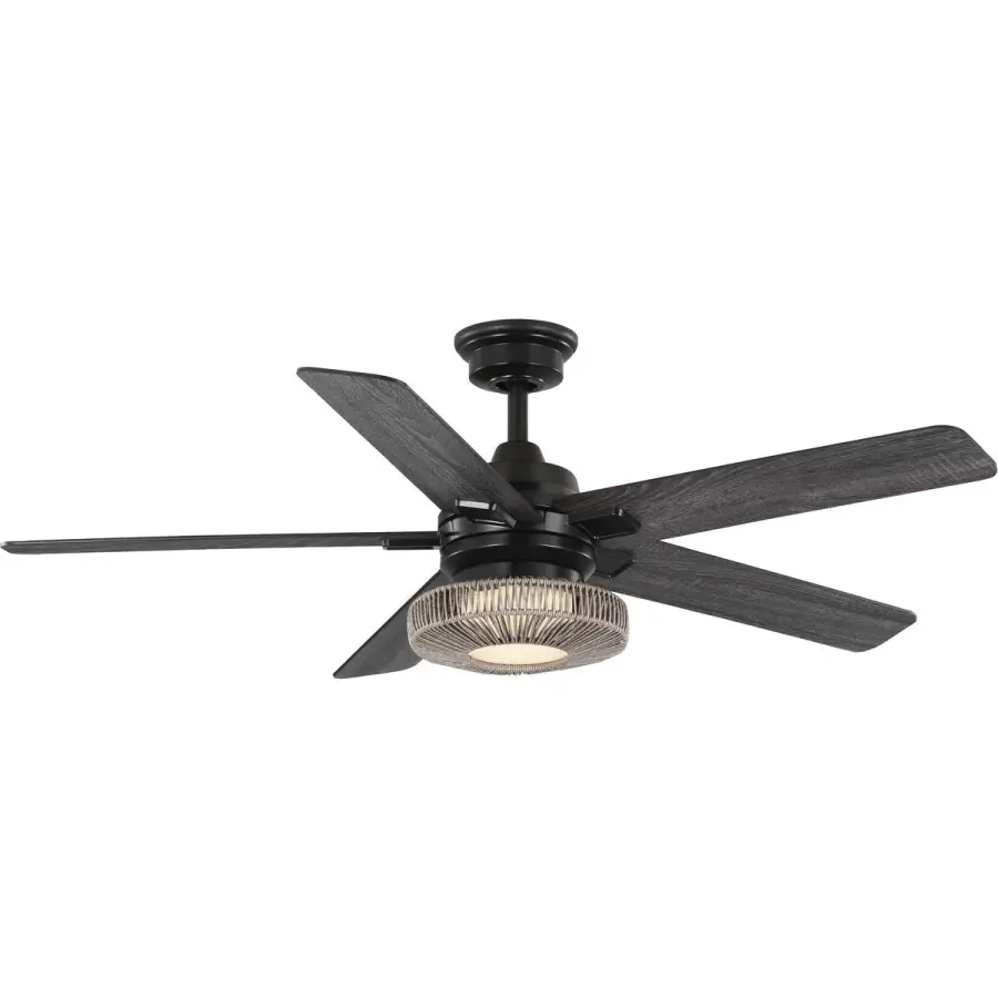 Schaal 52" Five-Blade Ceiling Fan with Integrated LED Light - Image 4