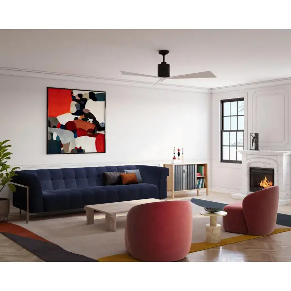 Paso 60-Inch Three-Blade Ceiling Fan with Remote Control - Image 8