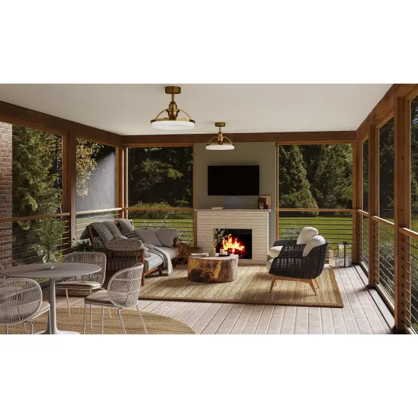 Shear Collection Oscillating Three-Blade Ceiling Fan - Image 6