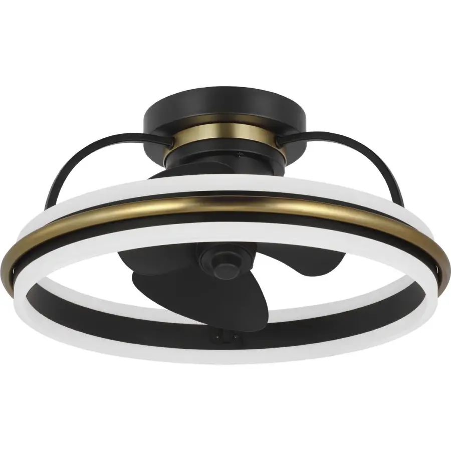 Burnett Oscillating Three-Blade Ceiling Fan - Image 6