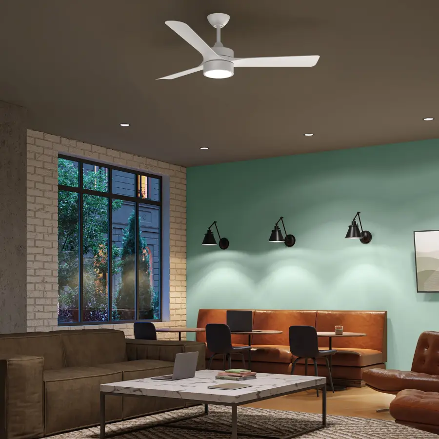 Sleek Modern Fan with Integrated LED Lighting - Image 11