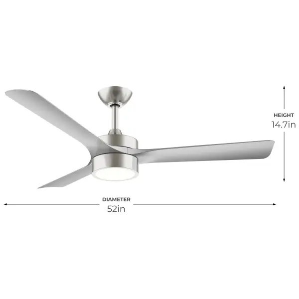 Sleek Modern Fan with Integrated LED Lighting - Image 21