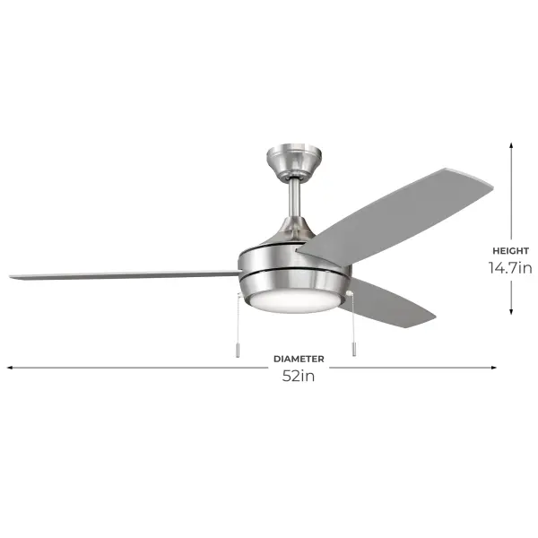 Nolyn 52" 3-Blade Modern LED Ceiling Fan - Image 14