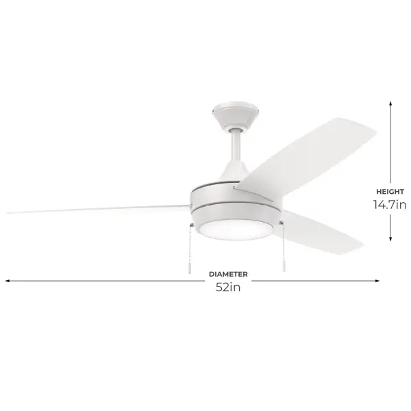 Nolyn 52" 3-Blade Modern LED Ceiling Fan - Image 21