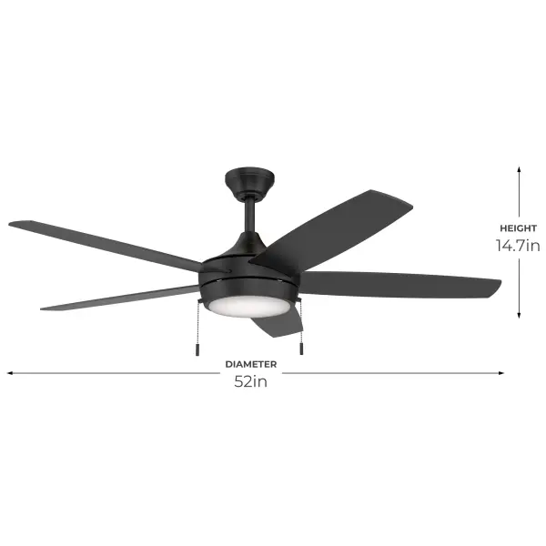 Nolyn V 52" 5-Blade Modern LED Ceiling Fan - Image 7
