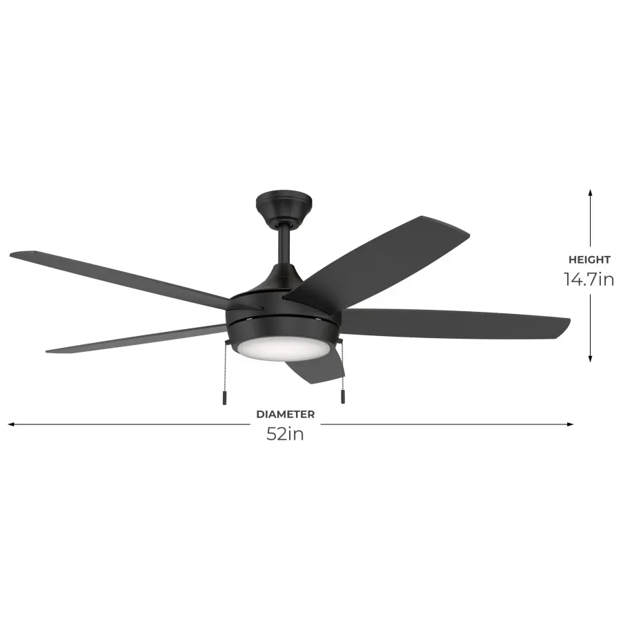 Nolyn V 52" 5-Blade Modern LED Ceiling Fan - Image 7