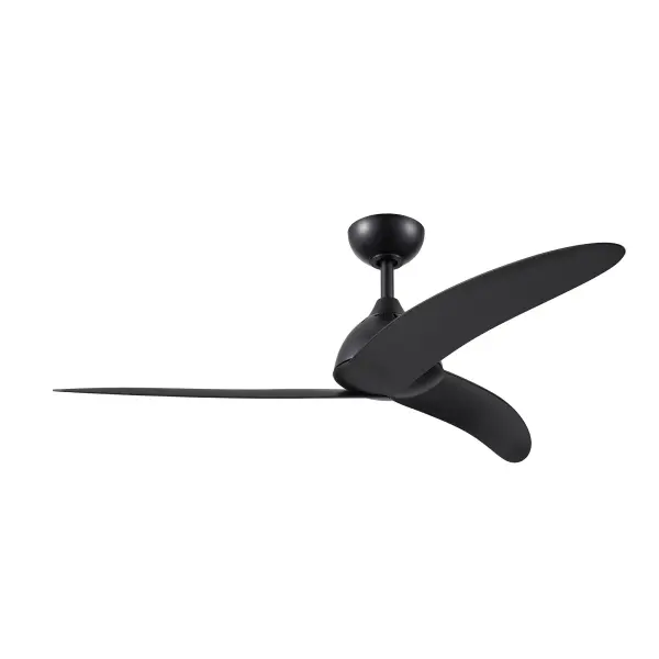 The Nirra ceiling fan combines organic modern design with practical functionality. Its 52-inch blade span and champagne bronze finish create an elegant focal point while providing efficient air circulation. - alternate view