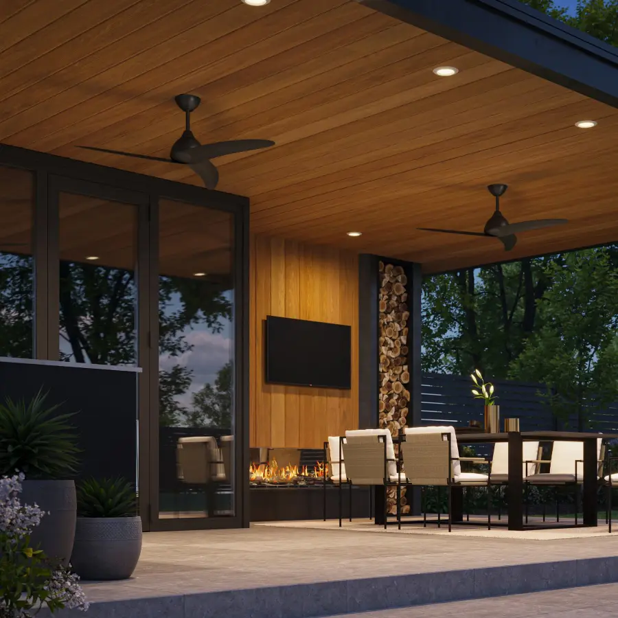 Nirra 52" Ceiling Fan in Champagne Bronze - Image 15
