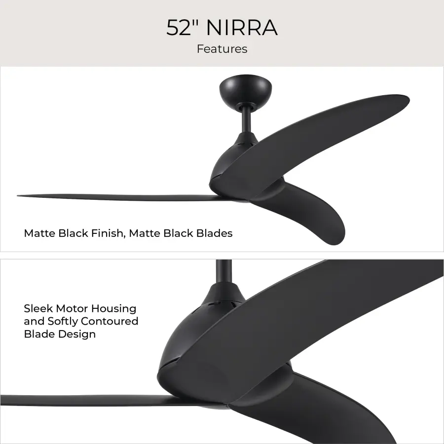 Nirra 52" Ceiling Fan in Champagne Bronze - Image 18