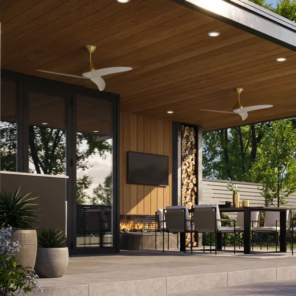 Nirra 52" Ceiling Fan in Champagne Bronze - Image 25