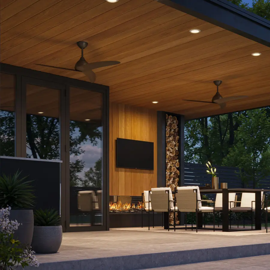 Nirra 52" Ceiling Fan in Champagne Bronze - Image 36