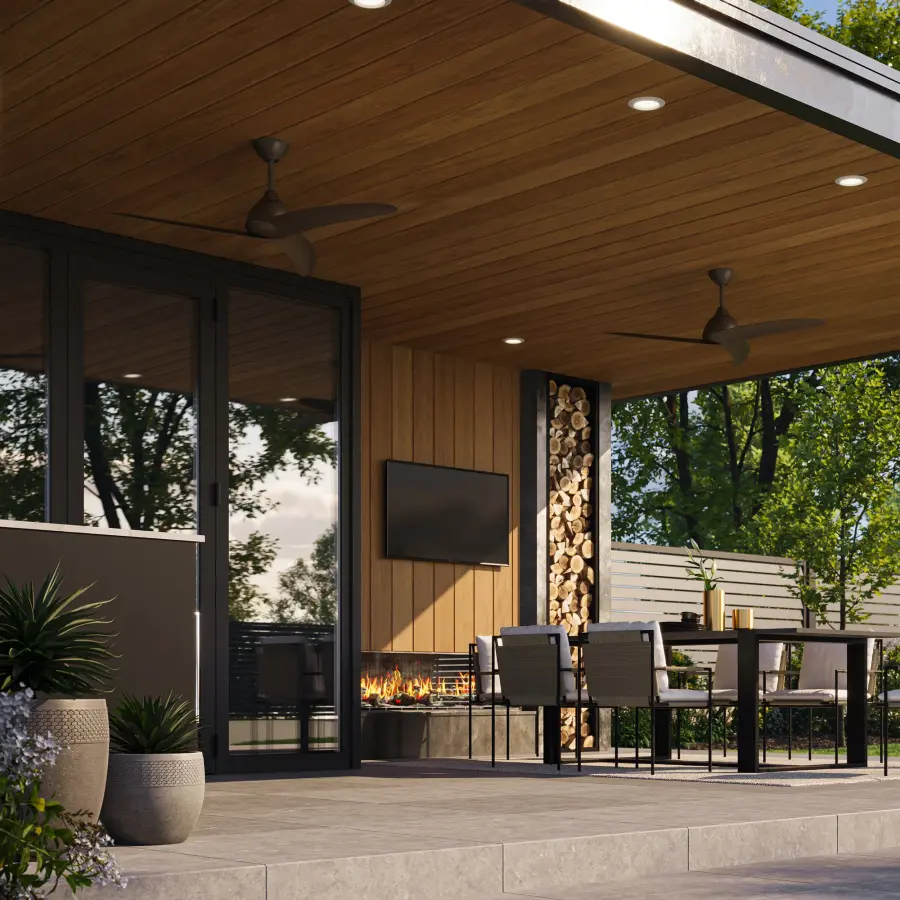 Nirra 52" Ceiling Fan in Champagne Bronze - Image 38