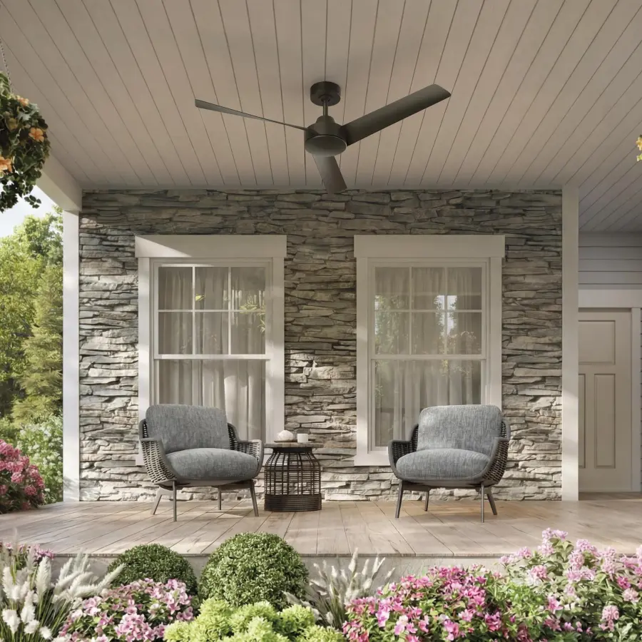 Rizo 52" Brushed Nickel Ceiling Fan - Image 17