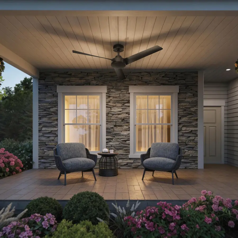 Rizo 52" Brushed Nickel Ceiling Fan - Image 18
