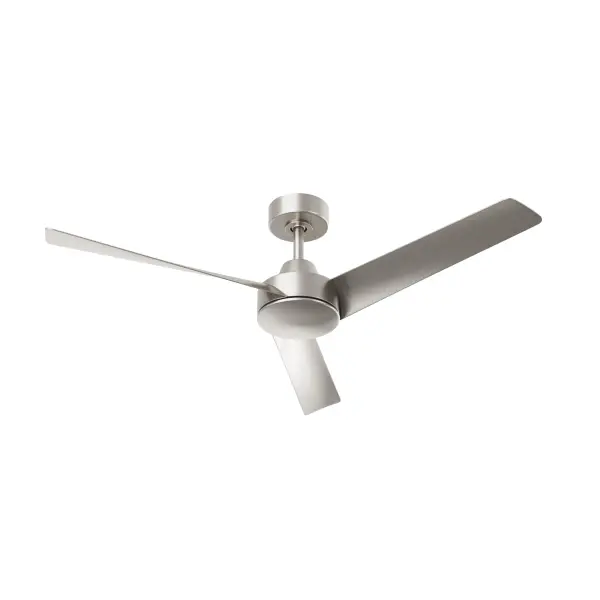 The Rizo ceiling fan combines modern aesthetics with practical functionality. Its 52-inch blade span and contemporary design make it ideal for medium-sized bedrooms and living spaces seeking efficient air circulation. - alternate view