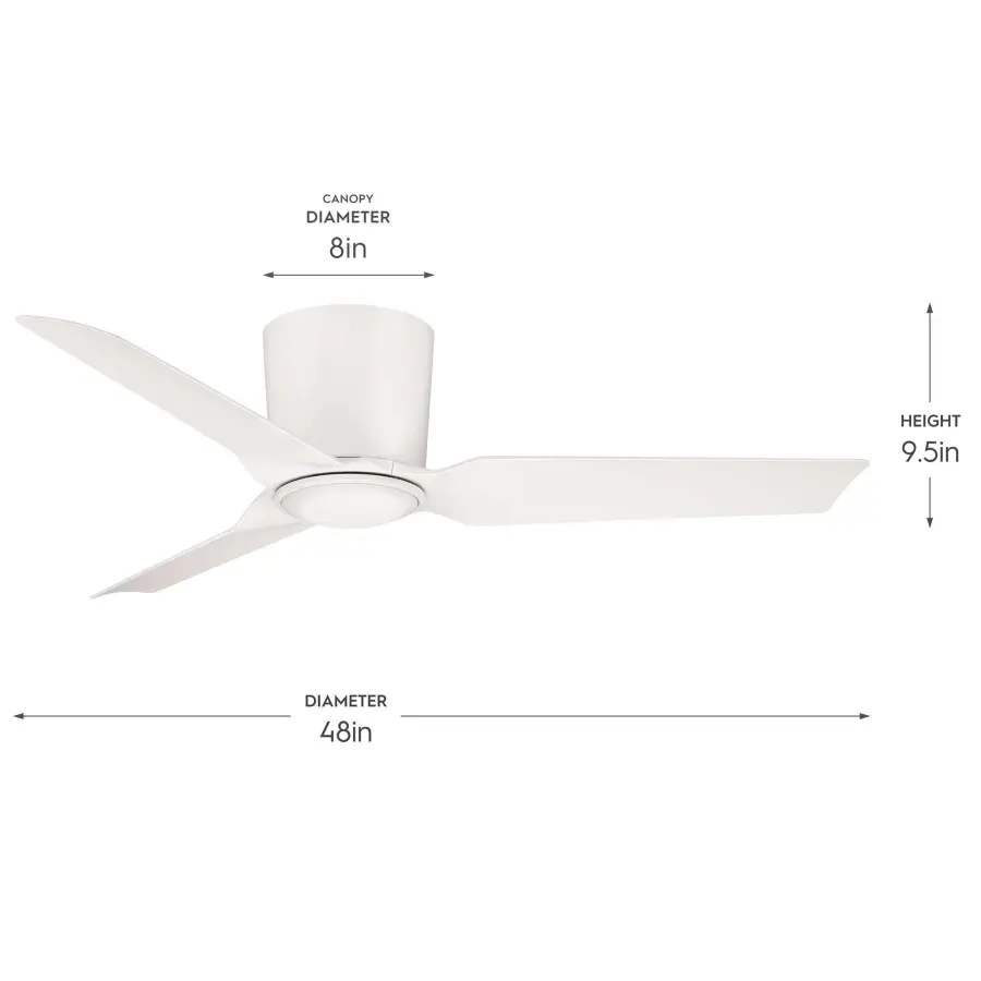Rynn 48" Ceiling Fan in Brushed Nickel - Image 14