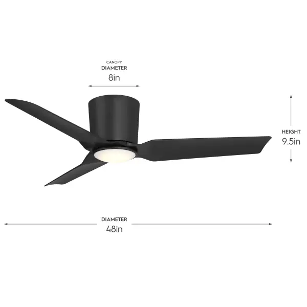 Rynn 48" Ceiling Fan in Brushed Nickel - Image 24