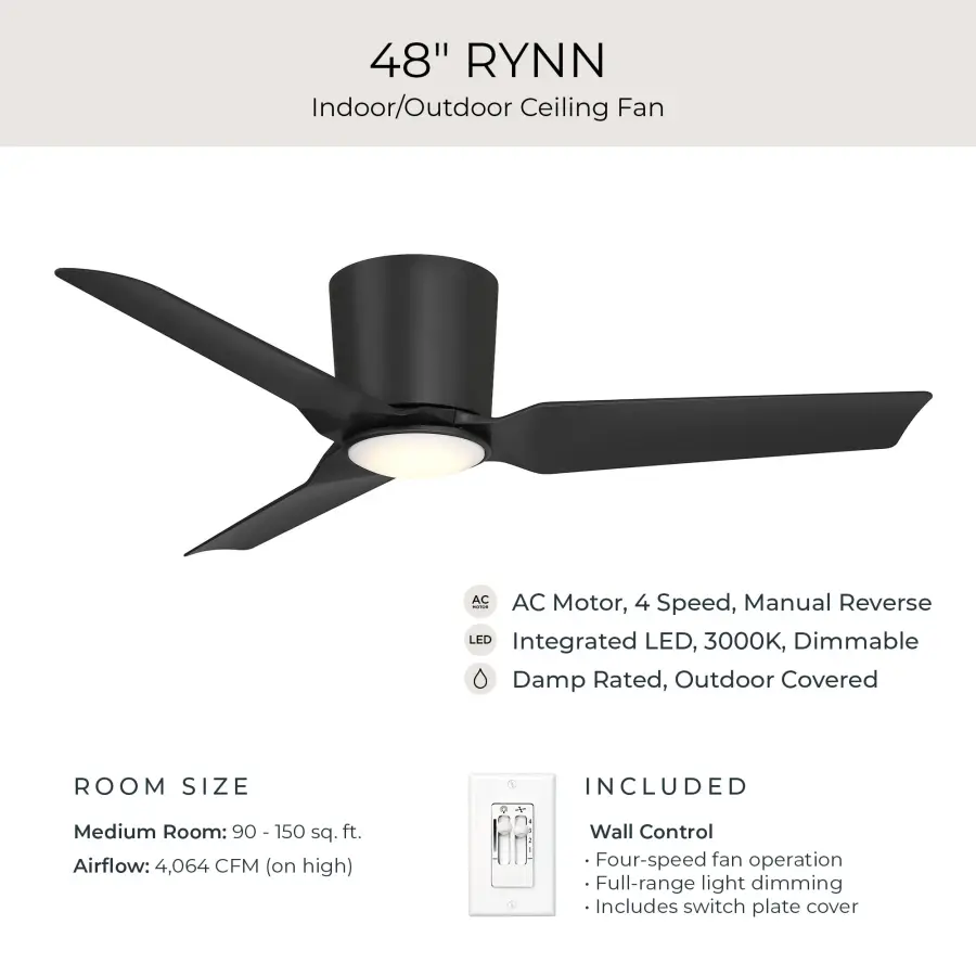 Rynn 48" Ceiling Fan in Brushed Nickel - Image 28