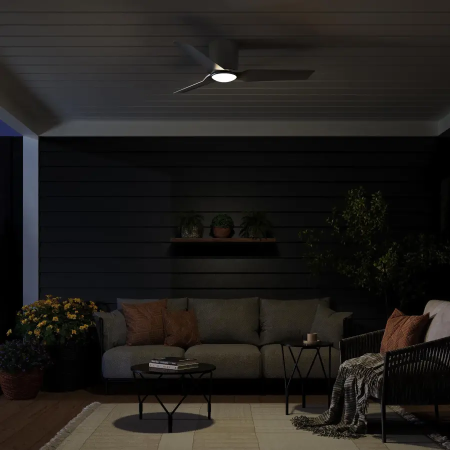 Rynn 48" Ceiling Fan in Brushed Nickel - Image 4