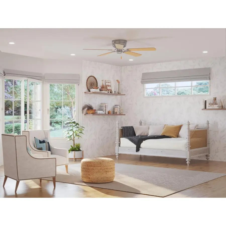 Sleek Low-Profile Fan Perfect for Standard Ceilings - Image 3