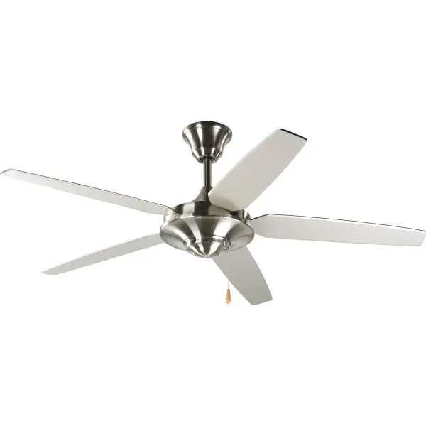 The AirPro Collection delivers reliable air circulation with a clean, transitional design that complements modern and traditional spaces. Its 54-inch blade span and JA8 compliance make it ideal for medium to large rooms.