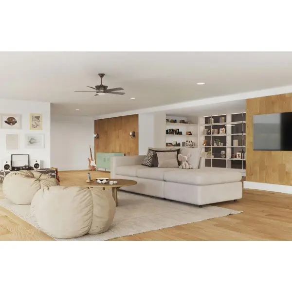 Modern 54" Ceiling Fan with Energy-Efficient LED Lighting - Image 4