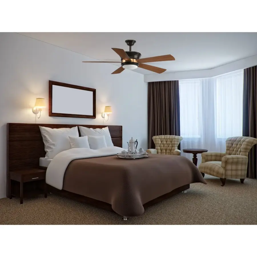 Modern 54" Ceiling Fan with Energy-Efficient LED Lighting - Image 6