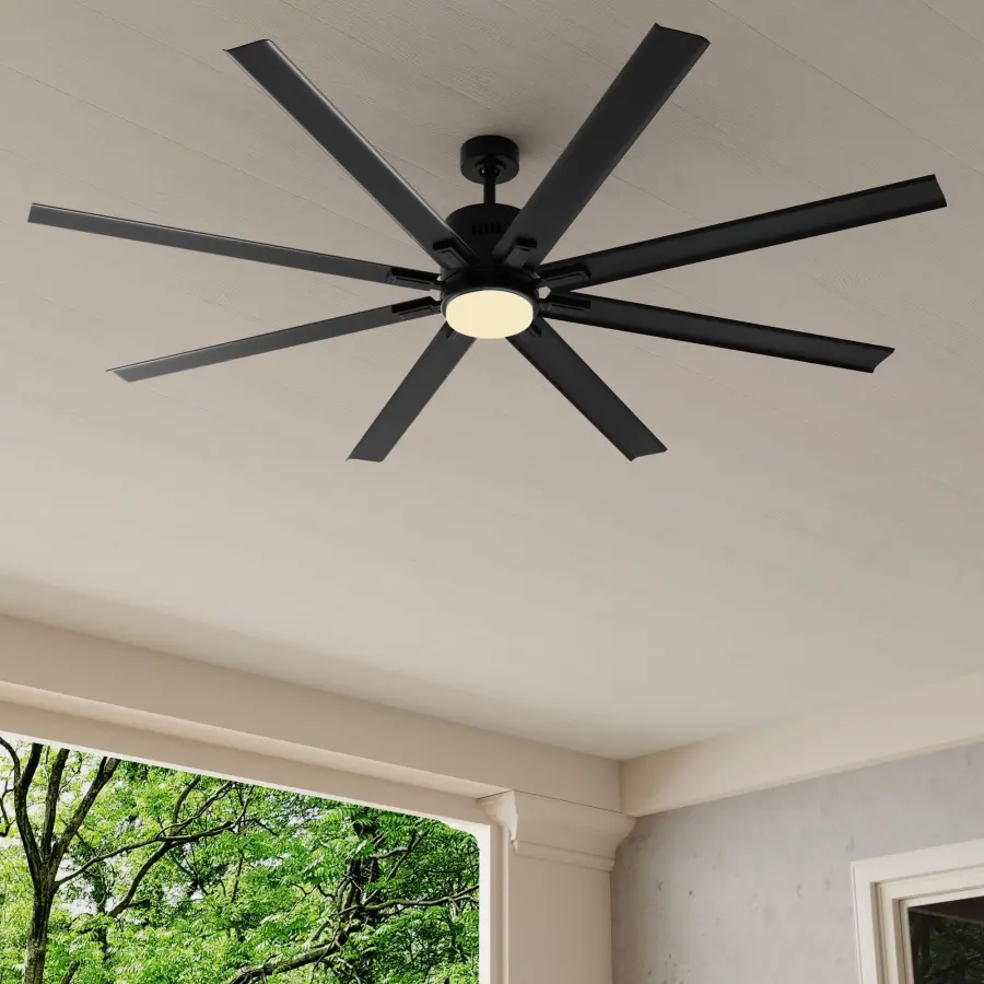 Vast Collection 72" LED Eight-Blade Ceiling Fan - Image 2