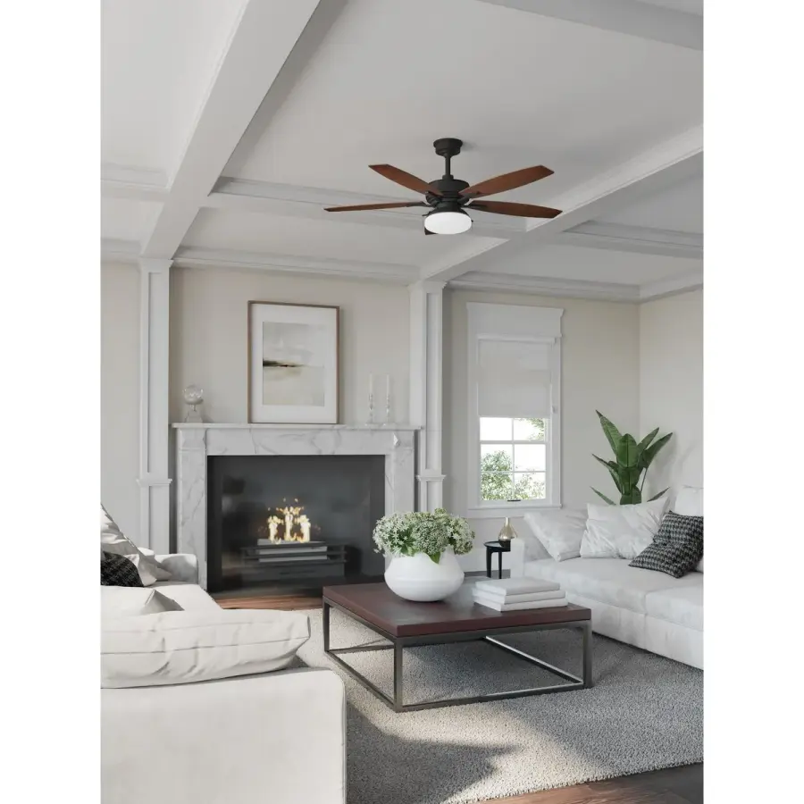 Versatile 52" Fan with Contemporary Brushed Nickel Finish - Image 5