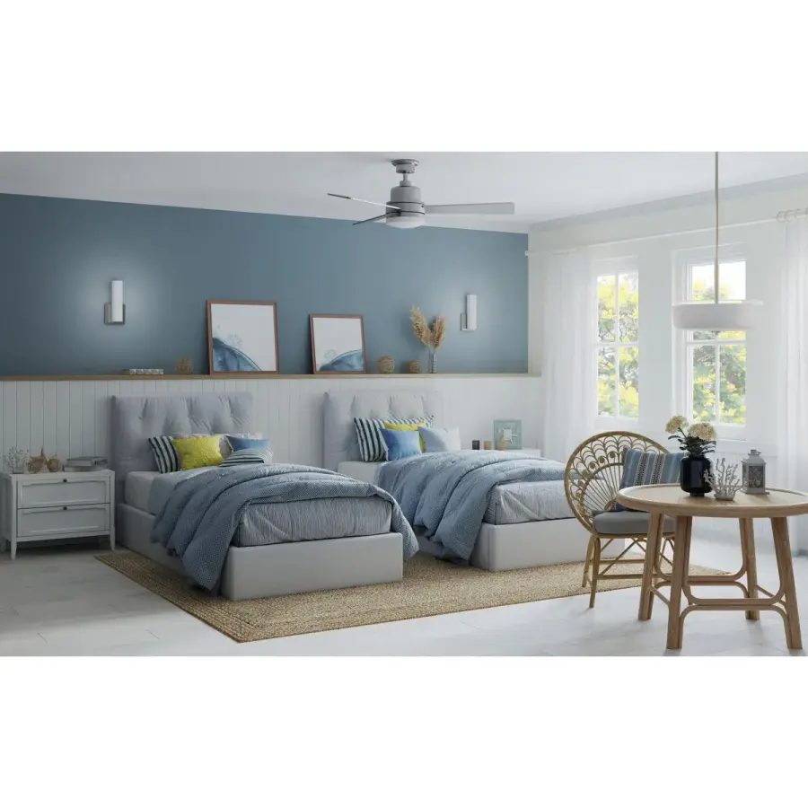 Modern 52" LED Ceiling Fan with Energy-Efficient Performance - Image 6