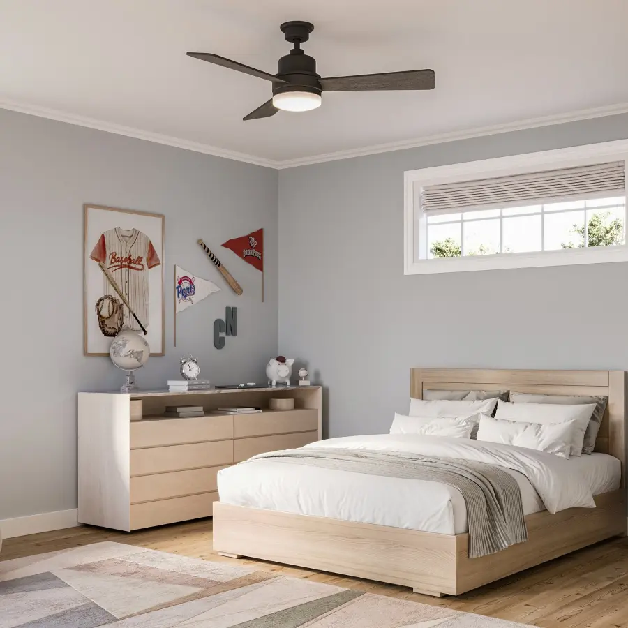 Modern 52" LED Ceiling Fan with Energy-Efficient Performance - Image 10