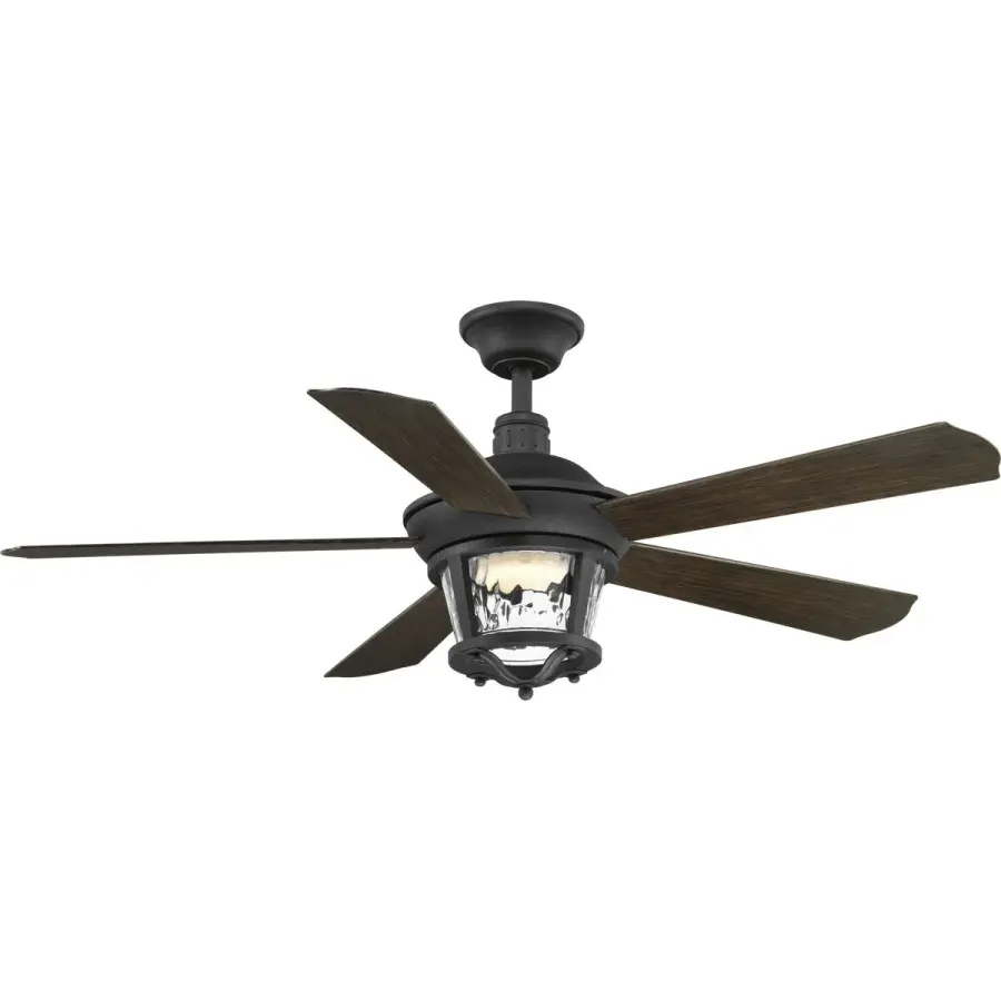 Versatile Indoor/Outdoor Fan with Classic Bronze Finish - Image 3