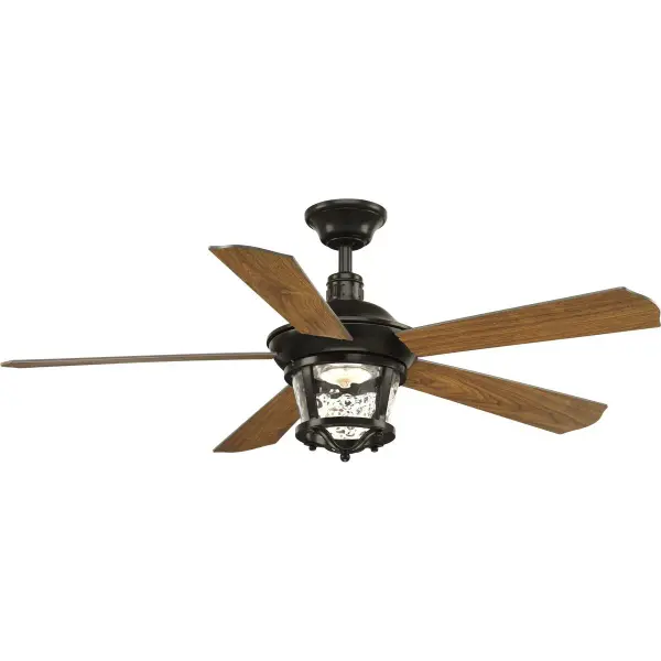 Versatile Indoor/Outdoor Fan with Classic Bronze Finish - Image 4