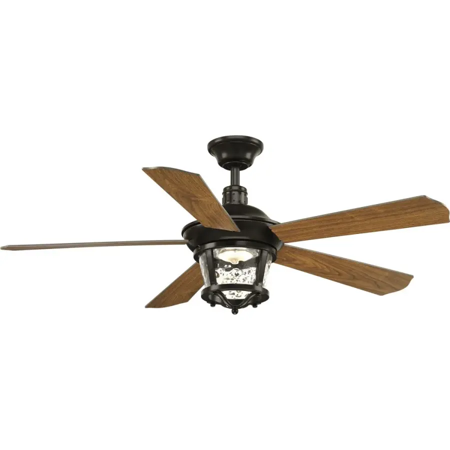 Versatile Indoor/Outdoor Fan with Classic Bronze Finish - Image 4