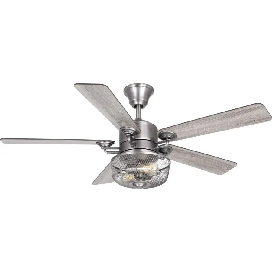 Elegant 54" Transitional Ceiling Fan with Gilded Iron Finish - Image 2