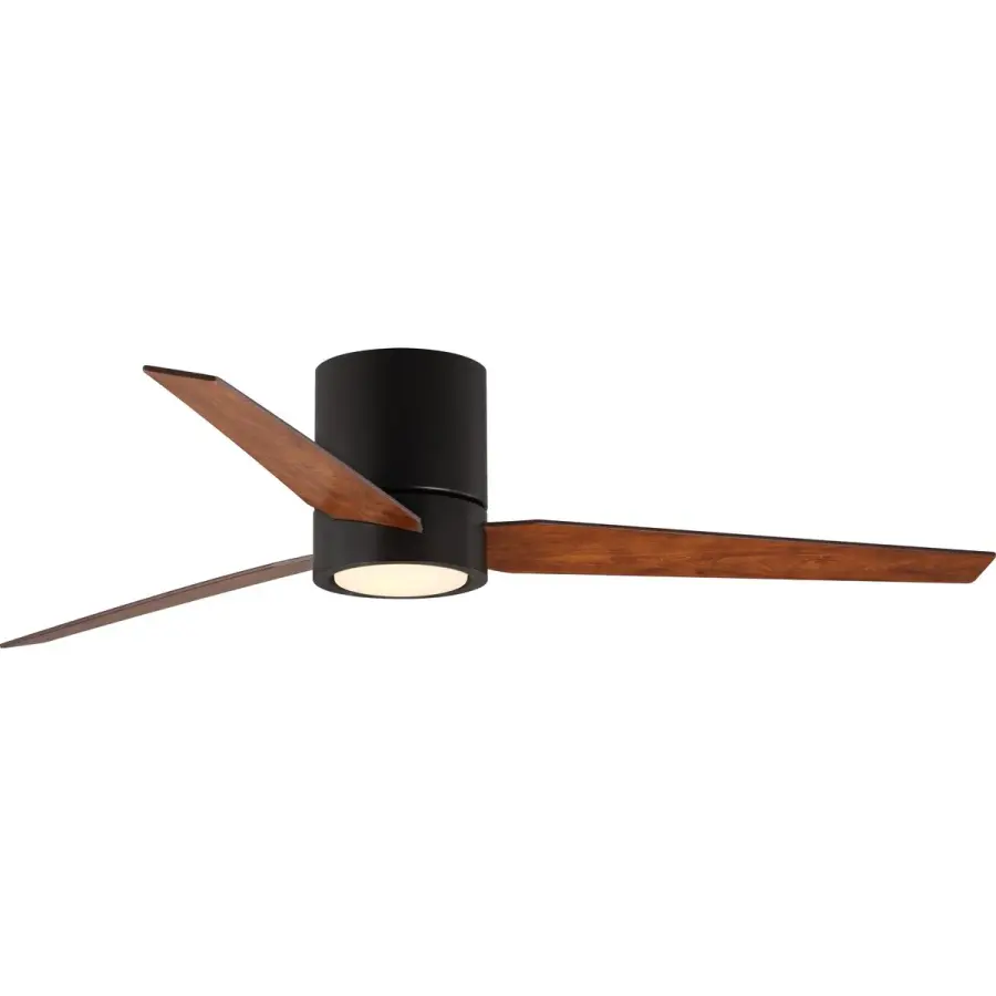 Sleek Mid-Century Hugger Fan Perfect for Low Ceilings - Image 4