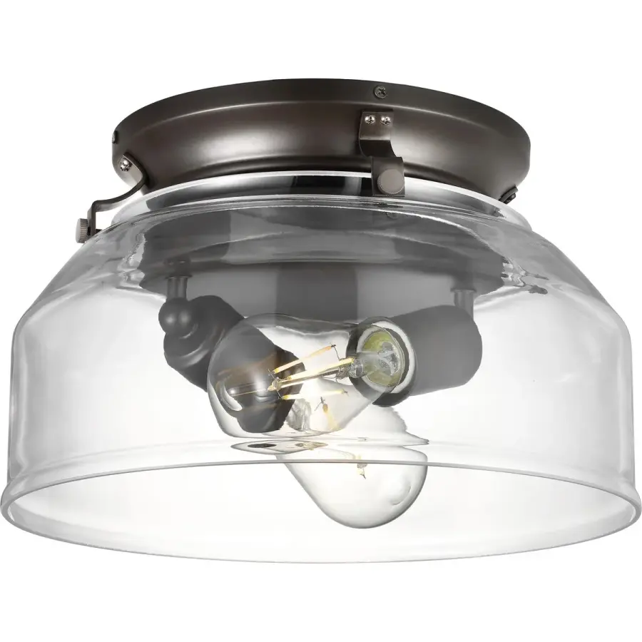 Springer Collection Clear Glass Light Kit - Image 1
