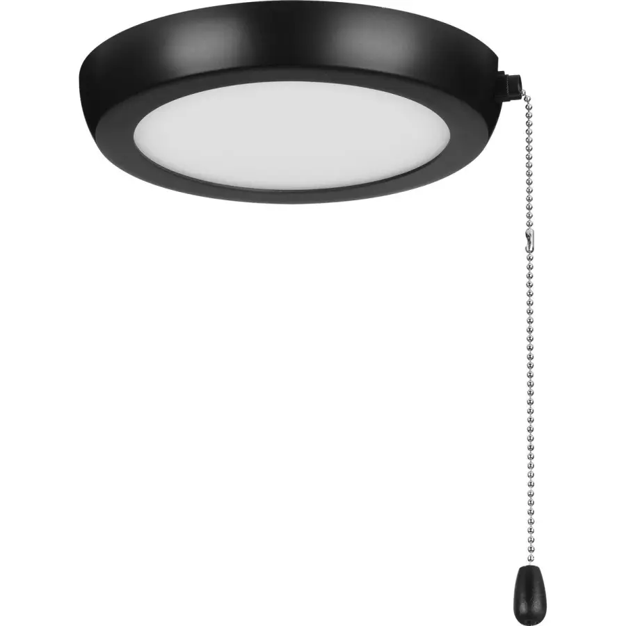 AirPro 7" Integrated LED Edgelit Ceiling Fan Light Kit with Opal Shade - Image 2