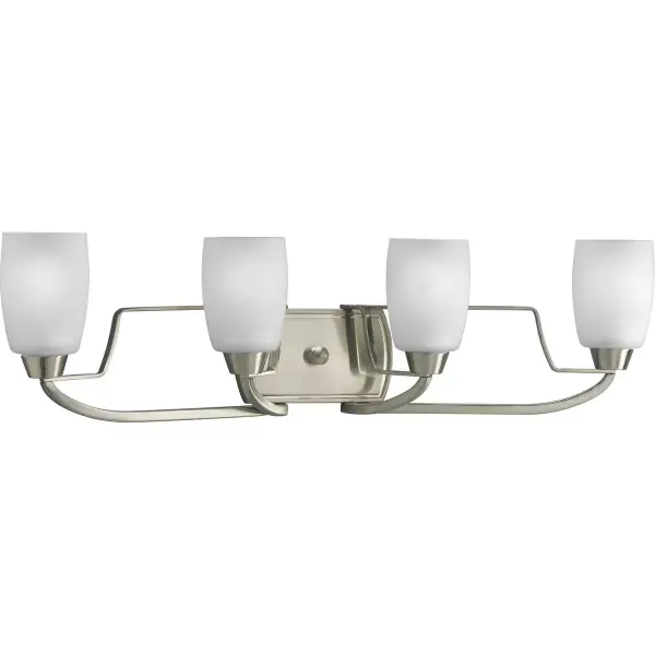 Wisten Four-Light Etched Glass Bath Vanity Light - Image 1