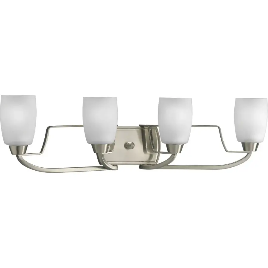 Wisten Four-Light Etched Glass Bath Vanity Light - Image 1