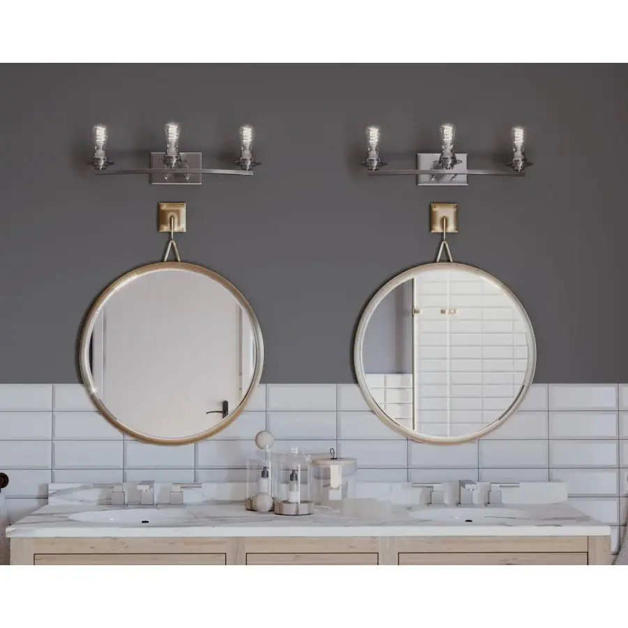 Debut Collection Three-Light Bath Vanity Light - Image 4