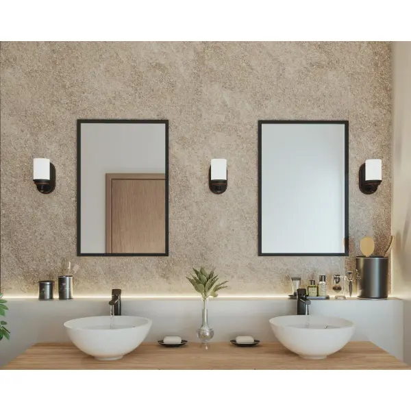 Glide Collection One-Light Etched Opal Glass Bath Vanity Light - Image 5