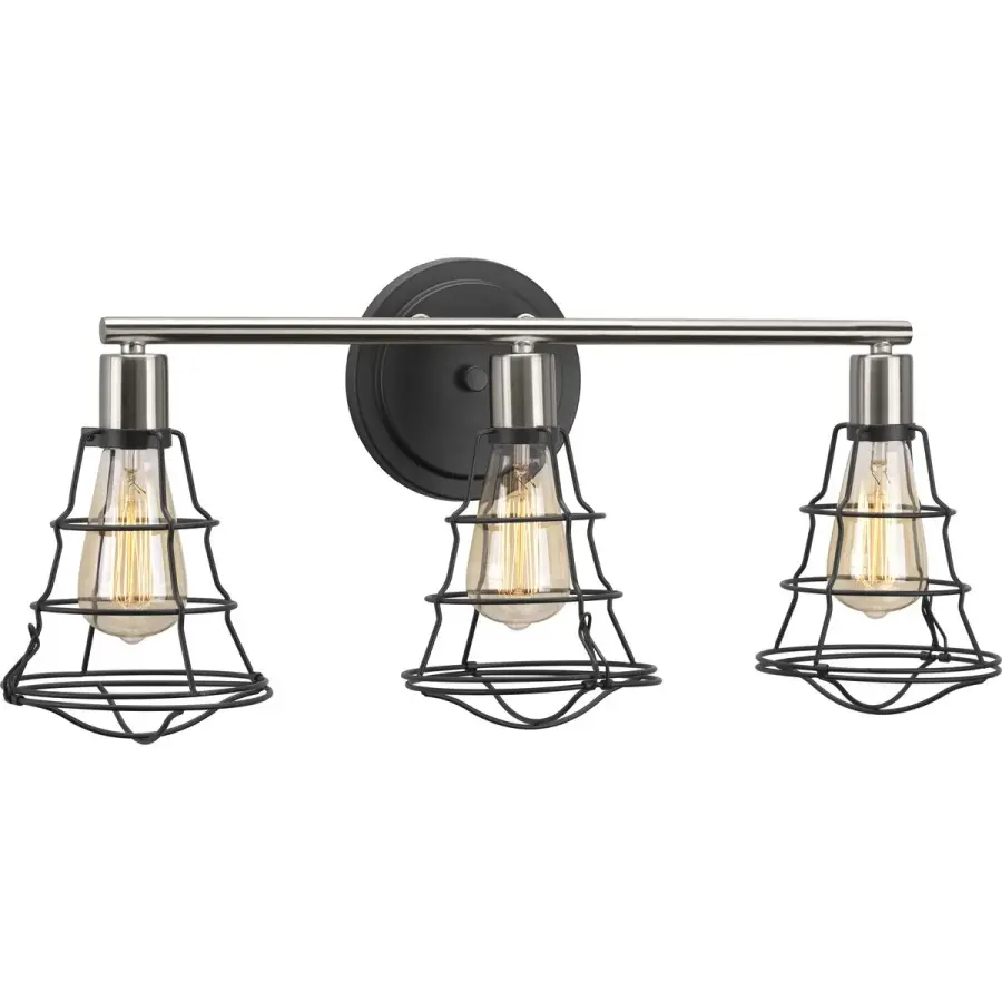 Gauge Collection Three-Light Bath Vanity Light - Image 1